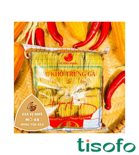 Mì khô trứng gà