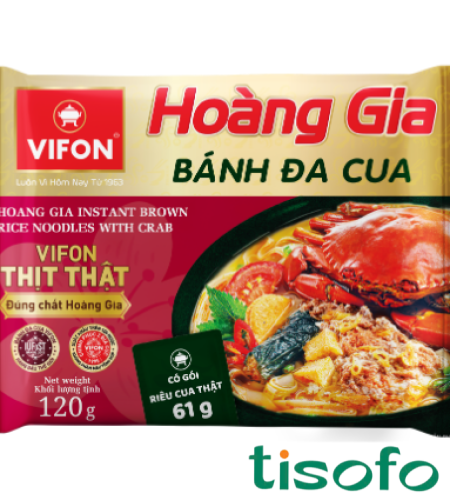 VIFON Hoàng Gia vị Bánh đa cua